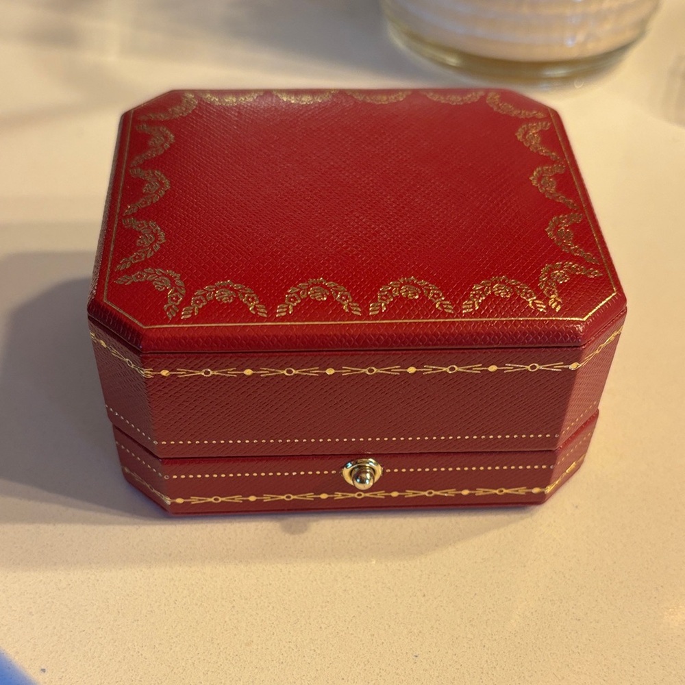Cartier earring box
